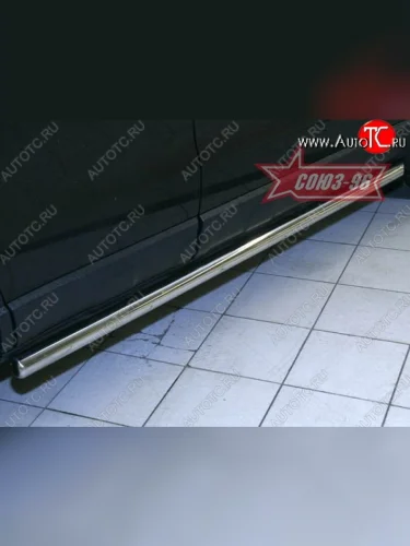 Защита порогов Souz-96 (d60) Honda CR-V RE1,RE2,RE3,RE4,RE5,RE7 рестайлинг (2009-2012)