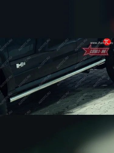 Защита порогов Souz-96 (d60) HUMMER H3 (2005-2010)