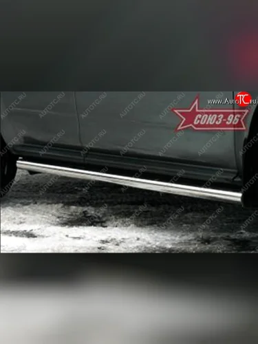 Защита порогов Souz-96 (d60) Nissan Murano  1 Z50 (2002-2009)