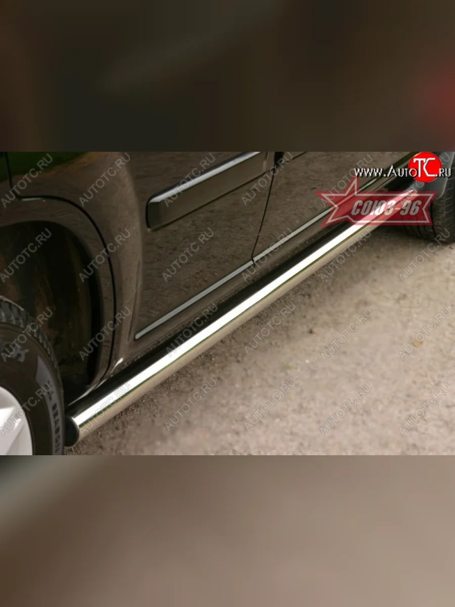 Защита порогов Souz-96 (d60)  Nissan X-trail (2000-2003) 1 T30  в Самаре Самарской области