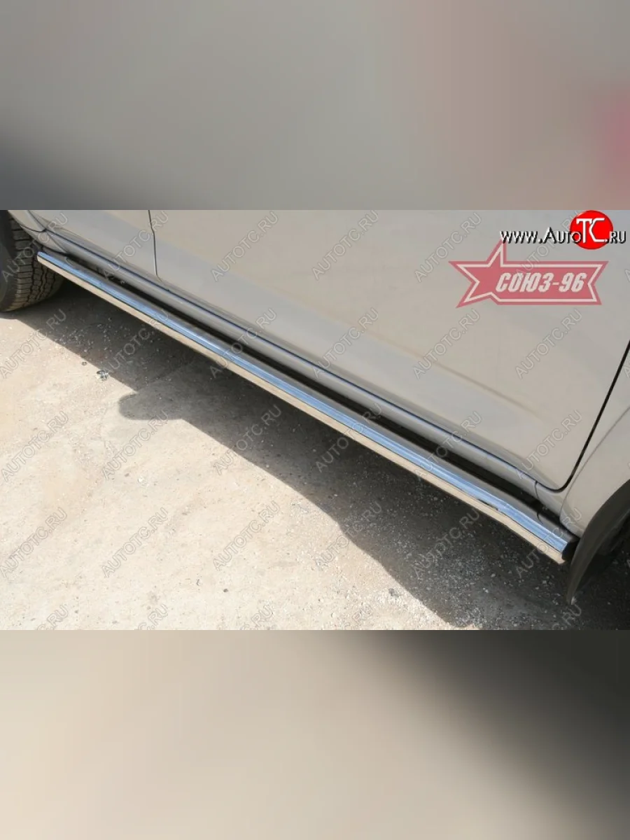 Защита порогов Souz-96 (d60) Toyota RAV4 XA30 5 дв. удлиненный 2-ой рестайлинг (2010-2013)  в Самаре Самарской области