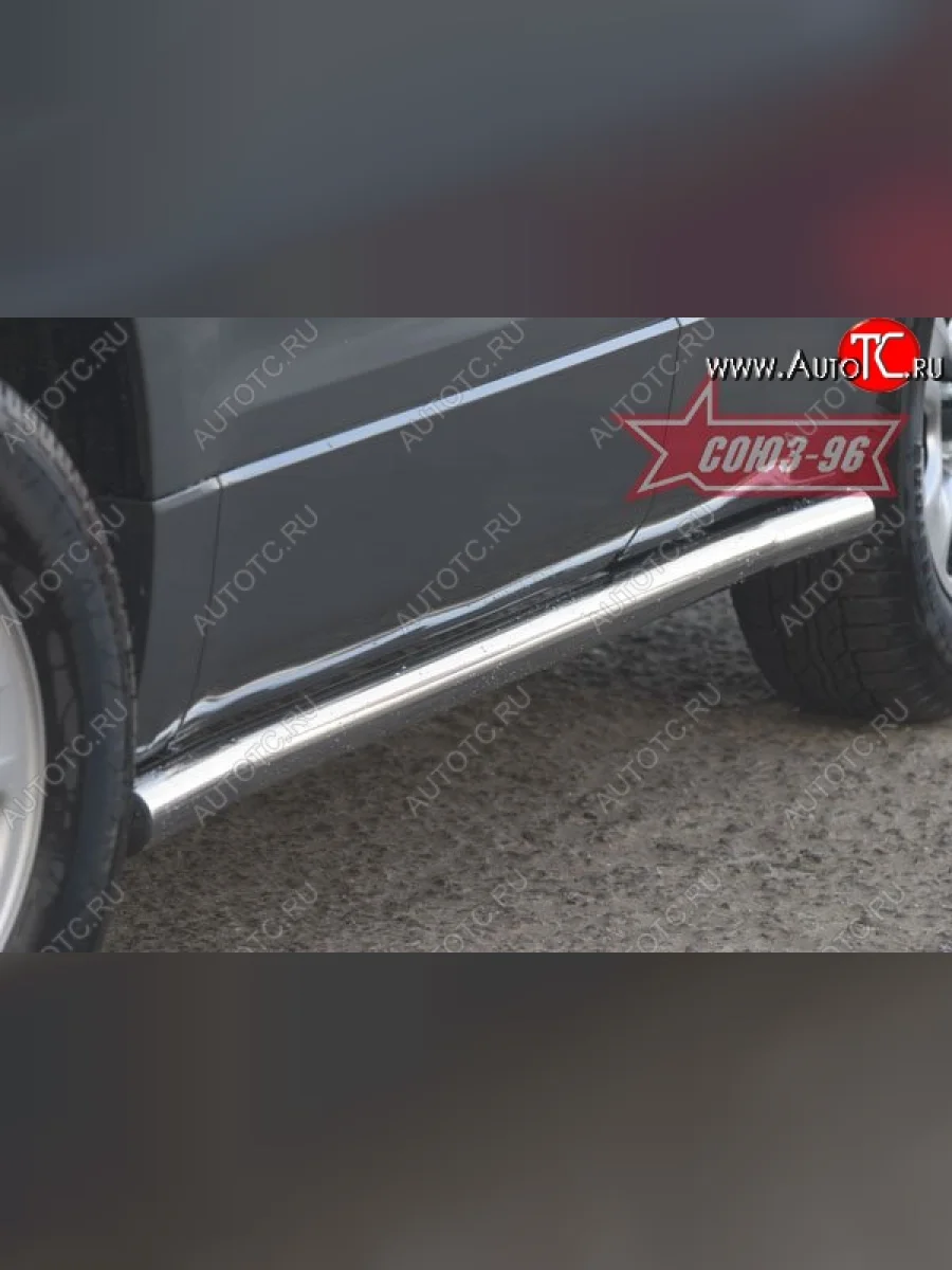 Защита порогов Souz-96 (d60)  Suzuki Grand Vitara (2005-2008) JT 5 дверей  в Самаре Самарской области