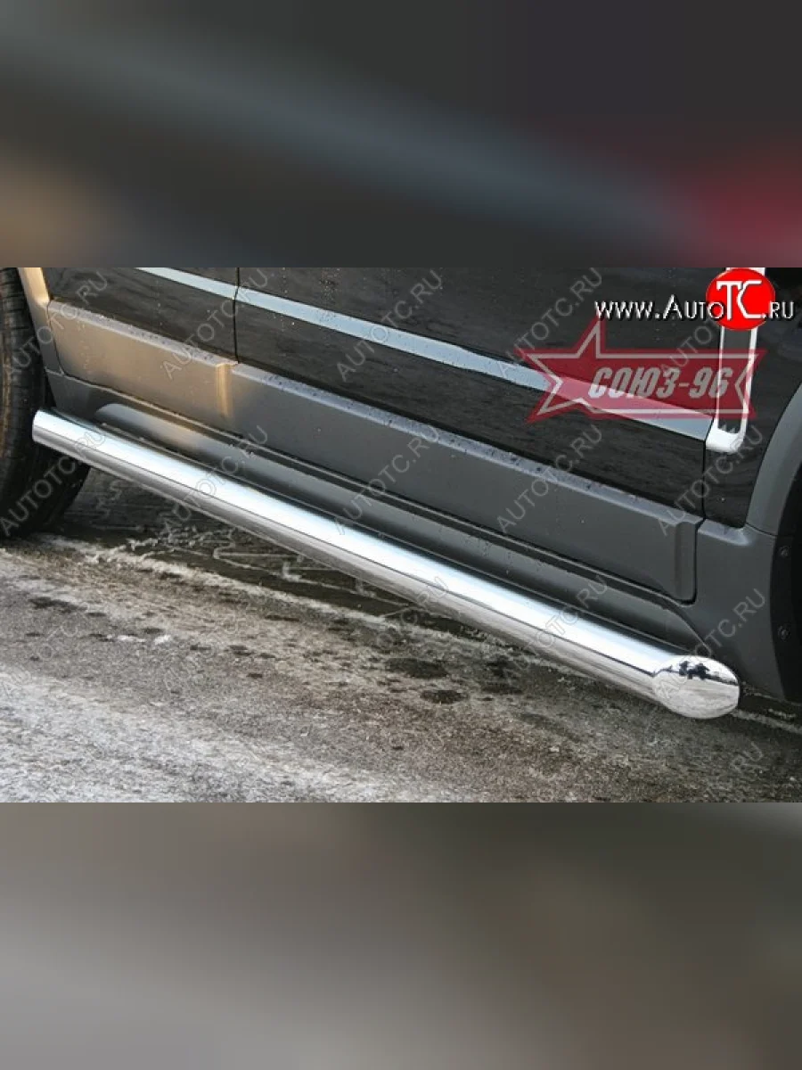 Защита порогов Souz-96 (d76) Opel Antara (2006-2010)  В Кинешме Ивановской области