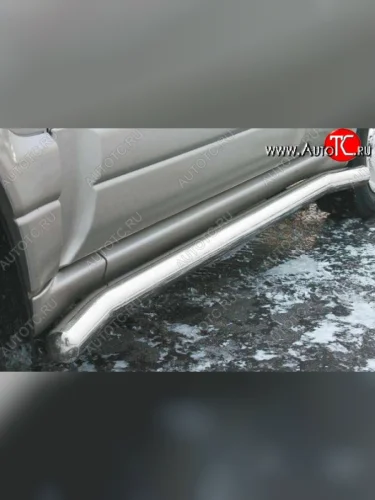 Защита порогов Souz-96 (d76) Suzuki Grand Vitara  FTB03 3 двери (1997-2005)