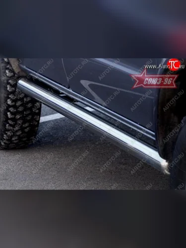 Защита порогов Souz-96 (d76) Ford Ranger дорестайлинг (2006-2009)