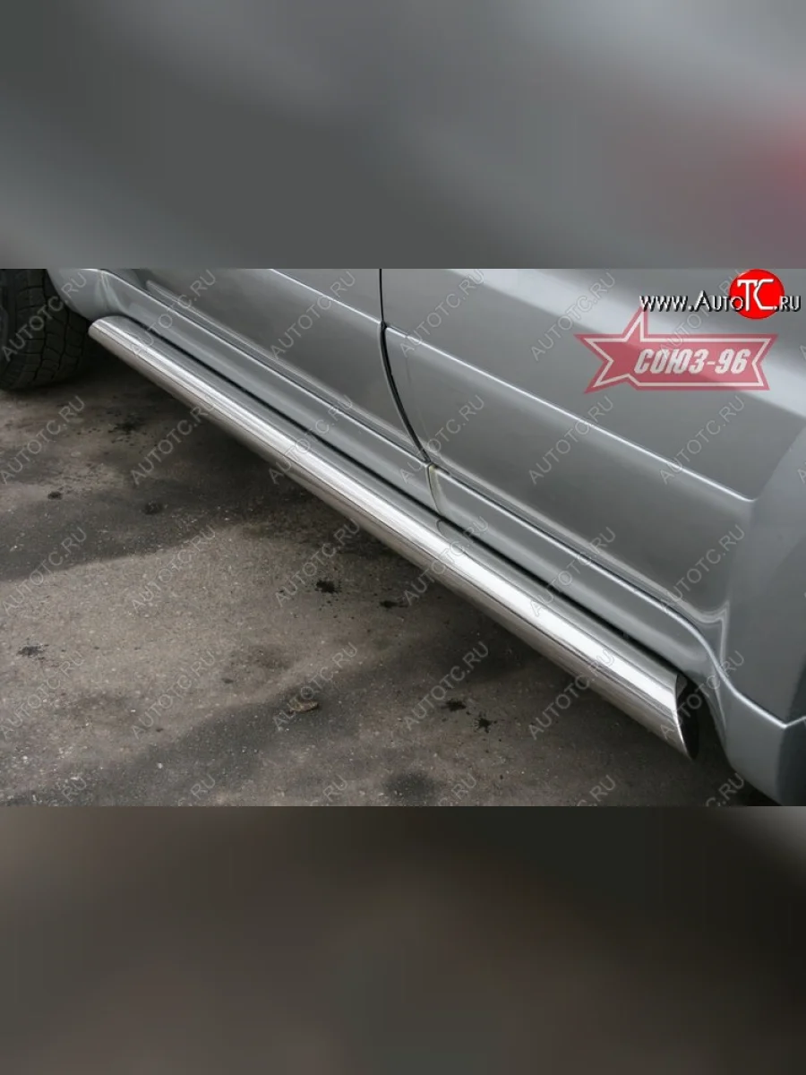 Защита порогов Souz-96 (d76) Ford Escape 2 (2008-2012)  в Самаре Самарской области