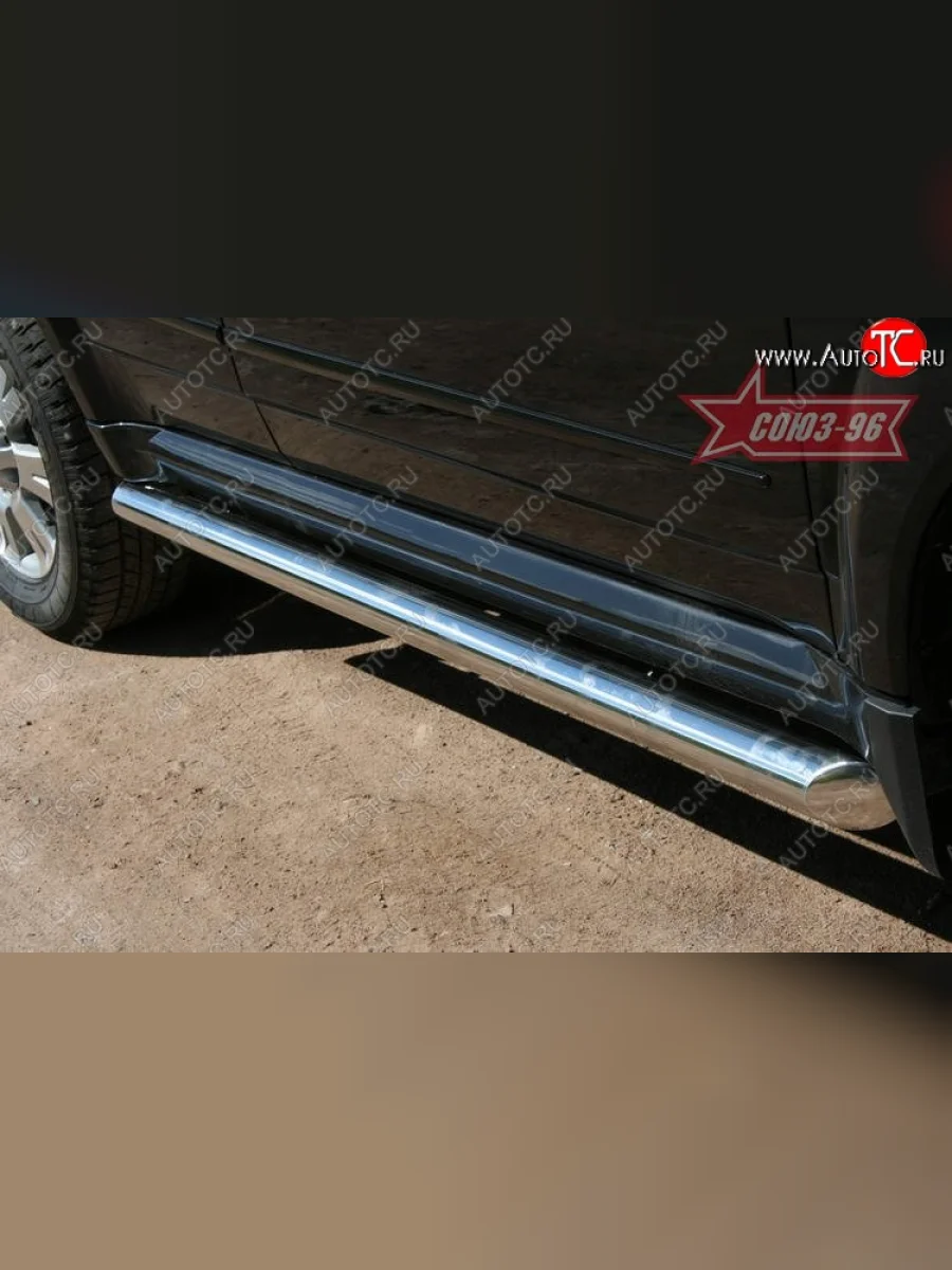 Защита порогов Souz-96 (d76) Great Wall Hover  1-ый рестайлинг (2010-2014)  в Керчи Республика Крым