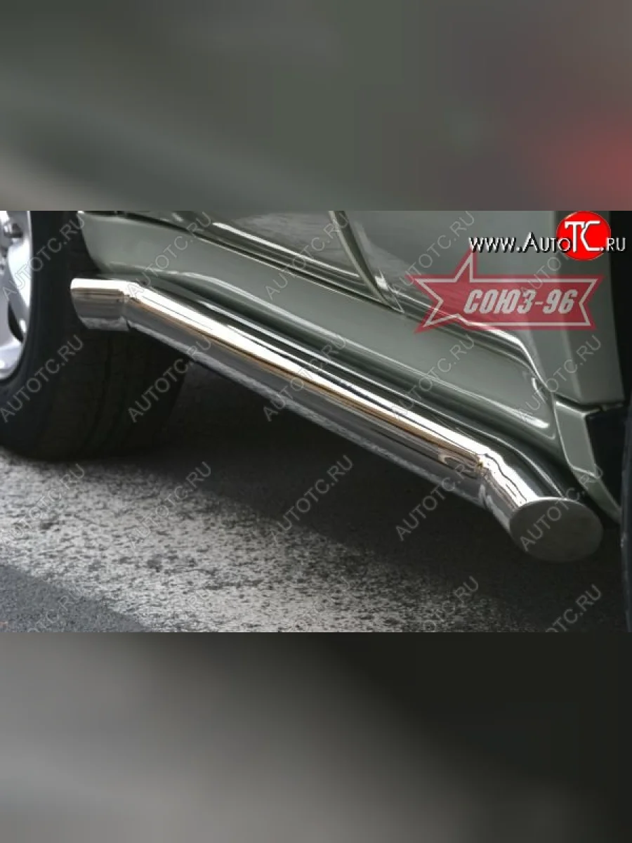 Защита порогов Souz-96 (d76)  Mazda Tribute (2008-2011)  в Самаре Самарской области