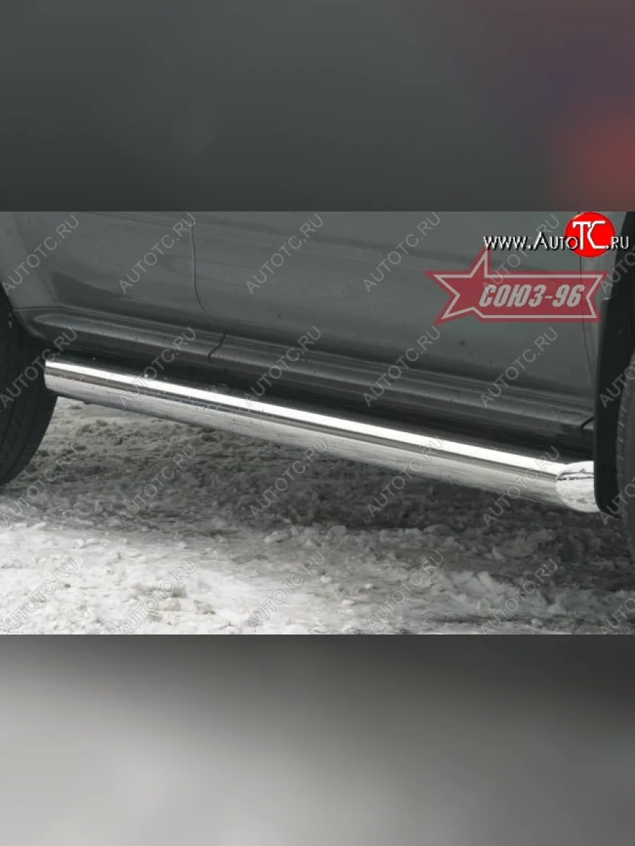 Защита порогов Souz-96 (d76) Nissan Murano 1 Z50 (2002-2009)  в Самаре Самарской области