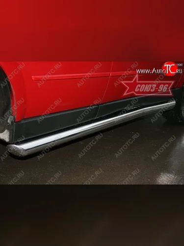 Защита порогов Souz-96 (d76) SSANGYONG Actyon 1 (2006-2010)