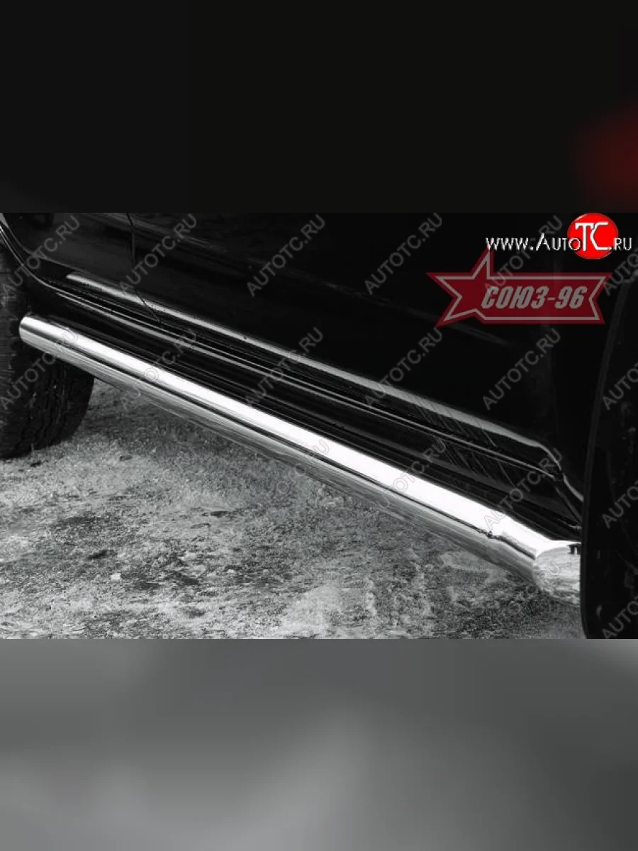 Защита порогов Souz-96 (d76) Toyota RAV4 XA305 5 дв. дорестайлинг (2005-2009)  в Керчи Республика Крым