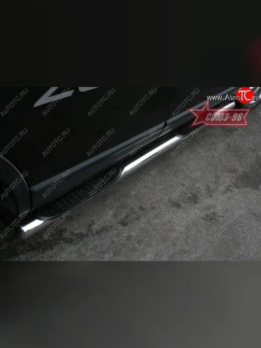 Защита порогов Souz-96 (d76) Mazda CX-9 TB дорестайлинг (2007-2009)