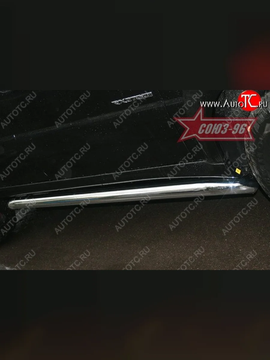 Защита порогов Souz-96 (d76) SSANGYONG Rexton Y250 (2006-2012)  в Керчи Республика Крым