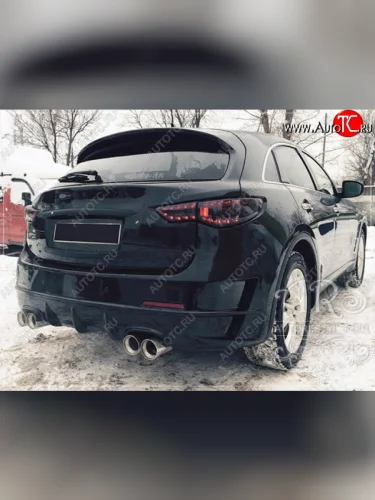 Задний бампер LUXURY DESIGN INFINITI FX50 S51 дорестайлинг (2008-2011)