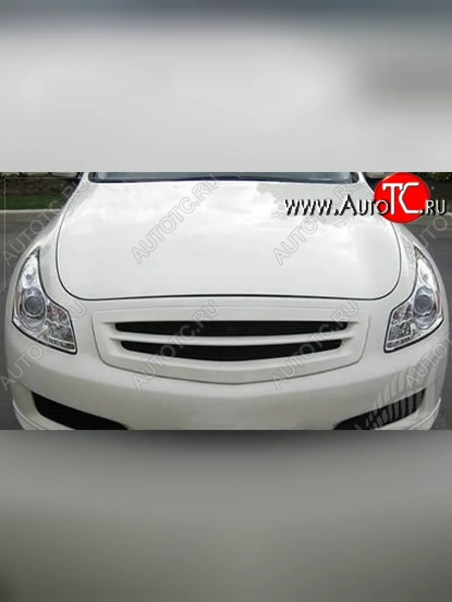 Решетка радиатора Impul INFINITI G37 V36 седан рестайлинг (2008-2014) (Неокрашенная)  в Керчи Республика Крым