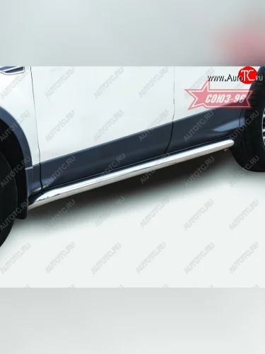 Защита порогов Souz-96 (d60) Ford Kuga 2 дорестайлинг (2013-2016)