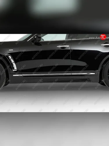 Пороги накладки Lorinser INFINITI QX70 S51 (2013-2020)