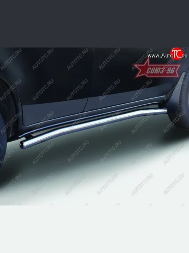 Защита порогов Souz-96 (d60) Lifan X60 дорестайлинг (2011-2015)