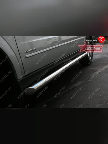 Защита порогов Souz-96 (d60) SSANGYONG Actyon Sport (2012-2025)