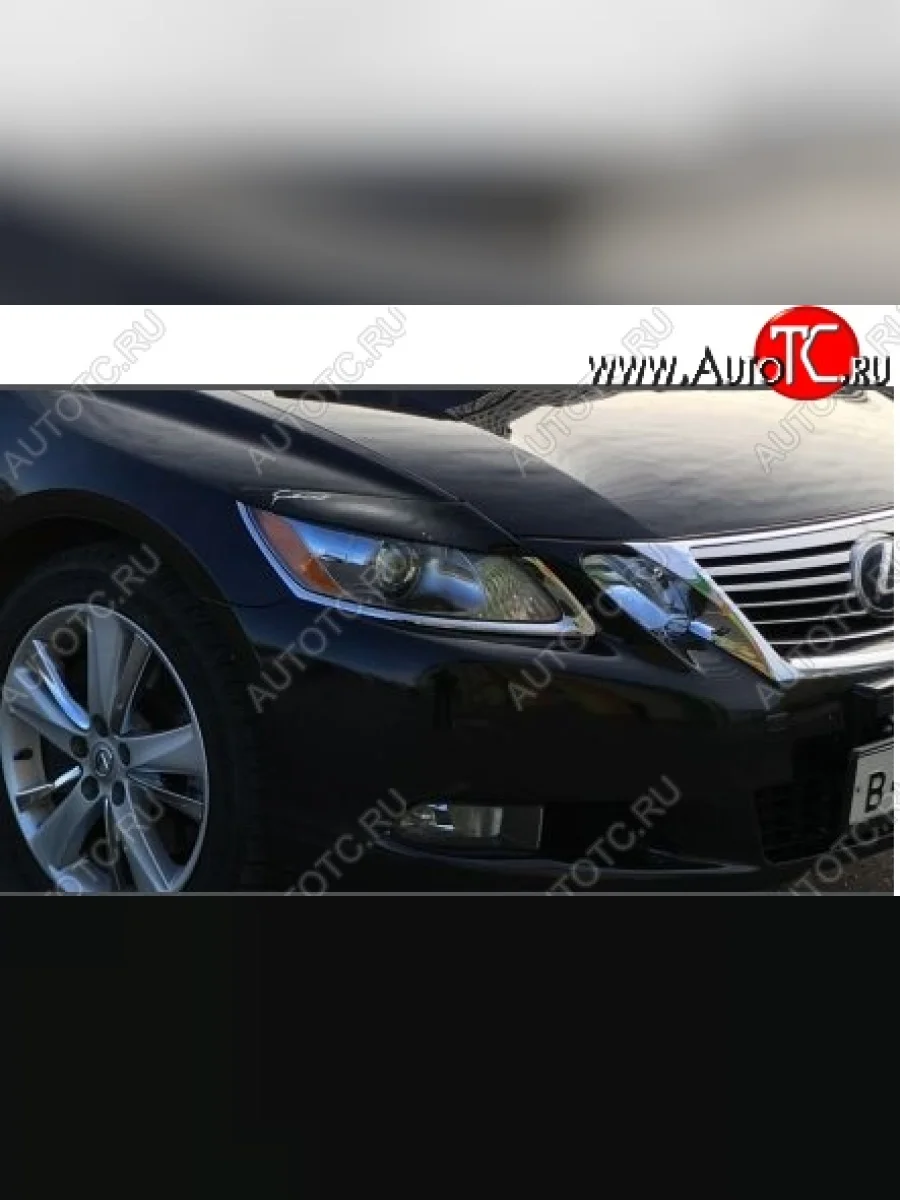 Реснички на фары PERFORMANCE Lexus GS300 S190 дорестайлинг (2005-2006) (Неокрашенные)  в Перми Пермском крае