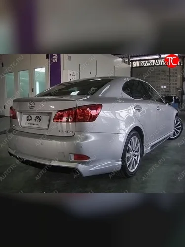 Накладка на задний бампер WALD SPORTS LINE Lexus IS250 XE20 седан дорестайлинг (2005-2013)