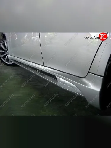 Пороги накладки WALD SPORTS LINE Lexus IS250 XE20 седан дорестайлинг (2005-2013)