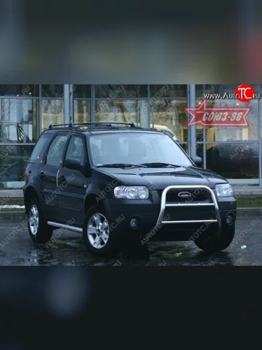 Защита переднего бампера Souz-96 (d60) Ford Maverick  TM1 (2000-2004) дорестайлинг, 5 дв.