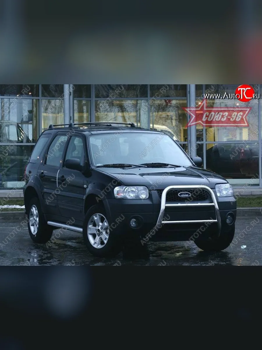 Защита переднего бампера Souz-96 (d60)  Ford Maverick (2000-2004) TM1  в Керчи Республика Крым