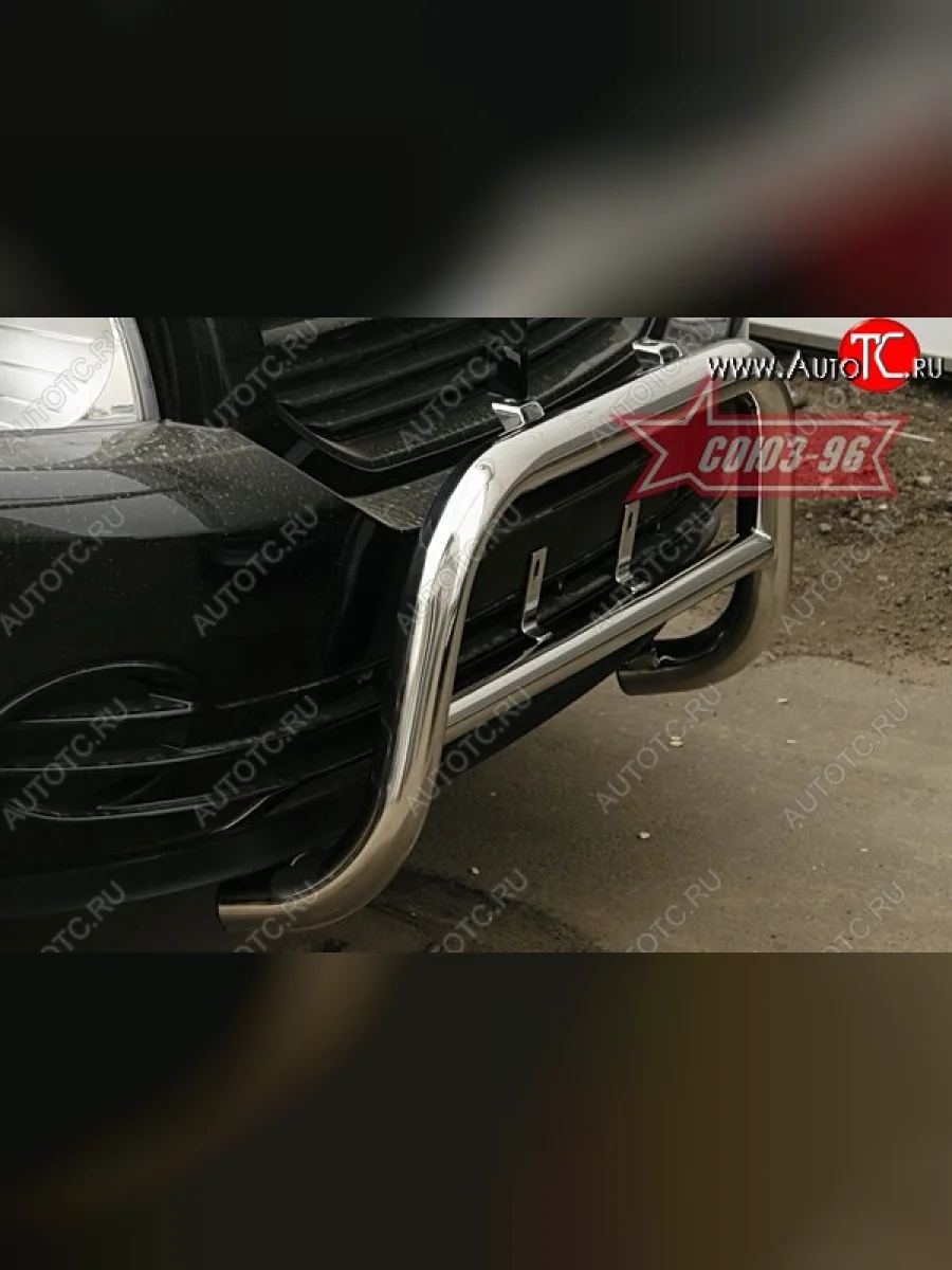 Защита переднего бампера Souz-96 (d60) Dodge Caliber (2006-2012)  в Керчи Республика Крым