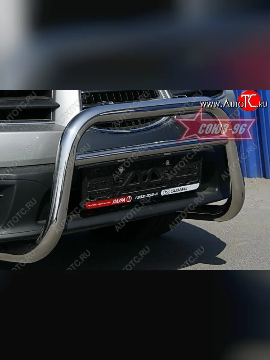 Защита переднего бампера Souz-96 (d60)  Subaru Tribeca (2008-2014)  в Самаре Самарской области