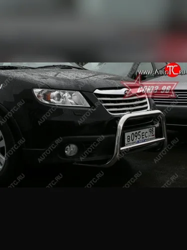 Защита переднего бампера Souz-96 (d60) Subaru Tribeca (2008-2014)