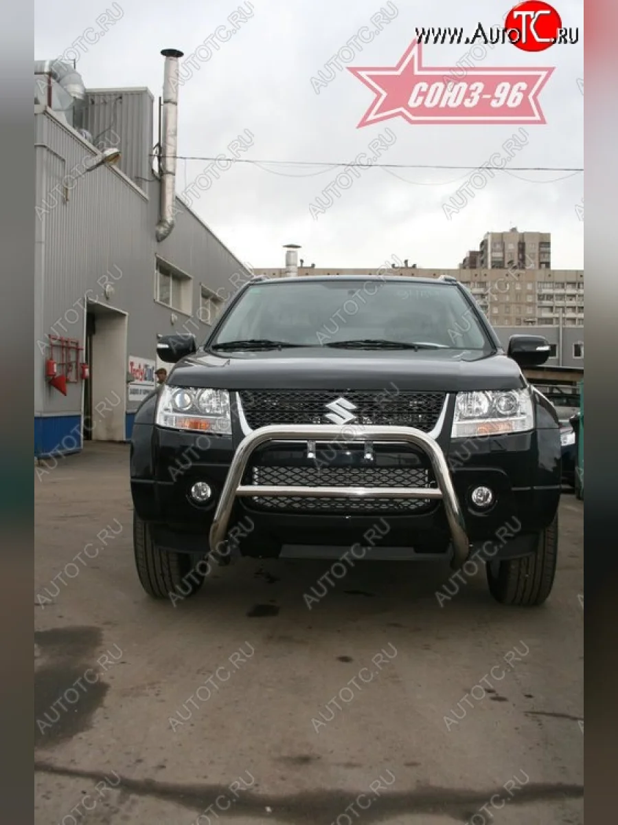Защита переднего бампера Souz-96 (d60)  Suzuki Grand Vitara (2005-2008) JT 5 дверей, JT 3 двери  в Самаре Самарской области