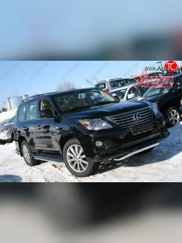 Защита переднего бампера Sport Package Souz-96 (d60) Lexus LX570  J200 (2007-2012) дорестайлинг