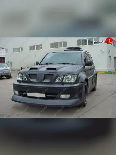 Реснички на фары CUSTOM Lexus LX470 J100 дорестайлинг (1998-2002)