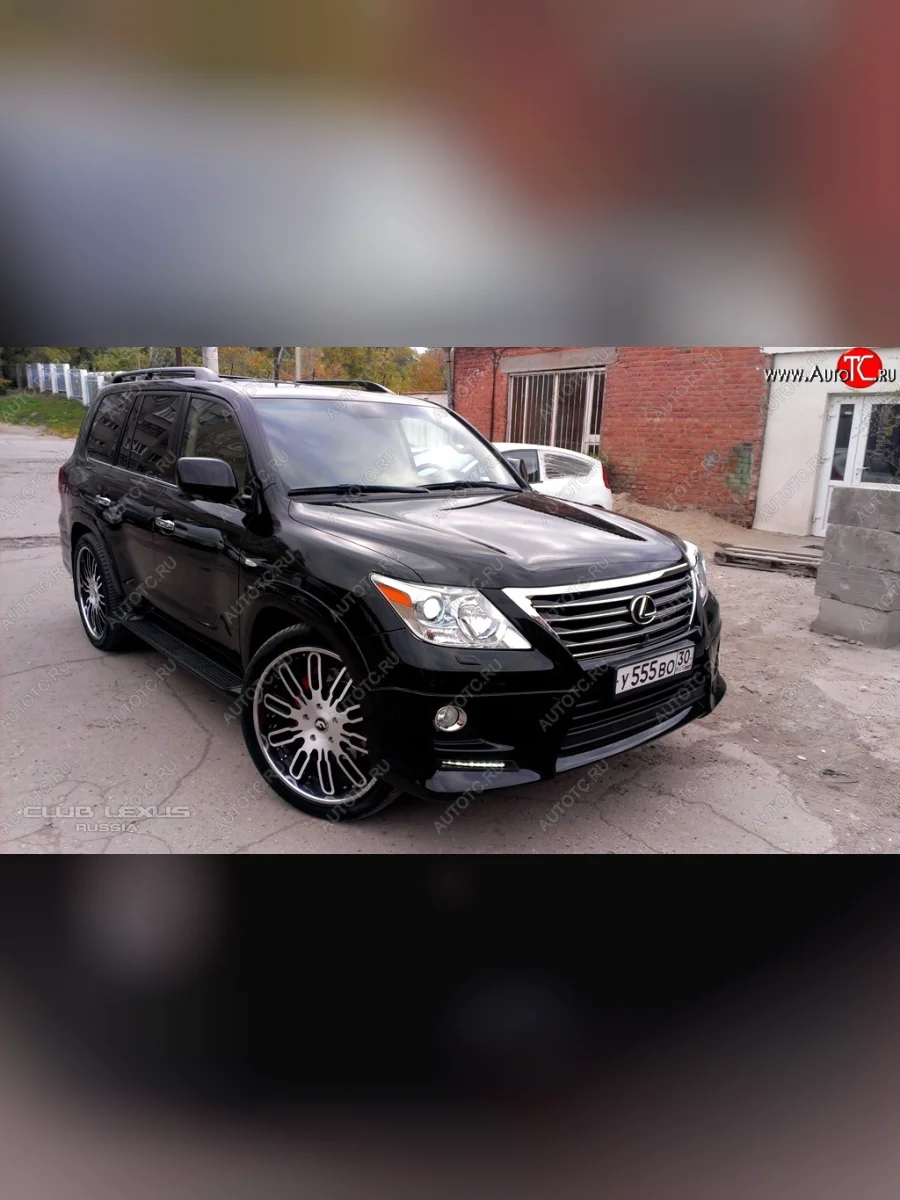 Накладки на колёсные арки JAOS Lexus LX570 J200 дорестайлинг (2007-2012) (Неокрашенные)  в Керчи Республика Крым