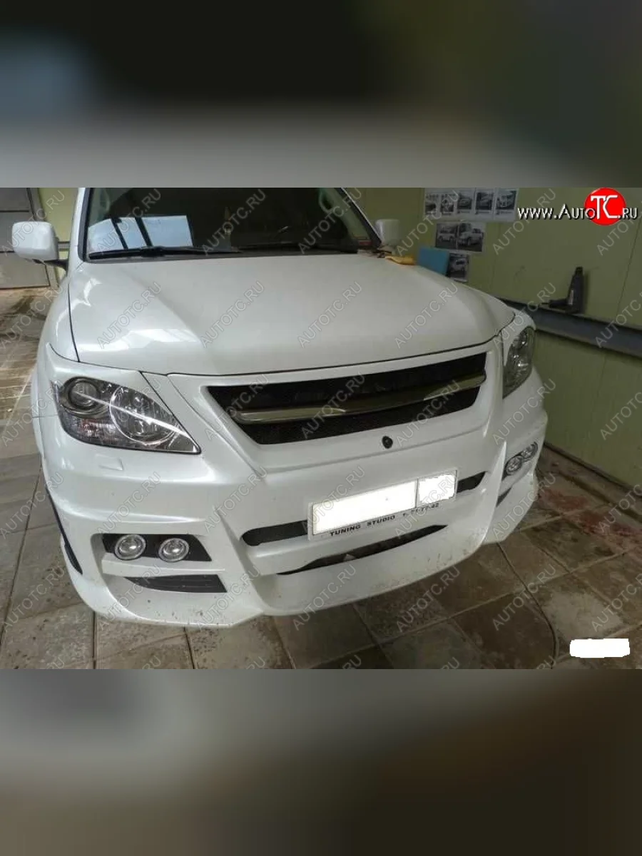 Решетка радиатора JAOS Lexus LX570 J200 дорестайлинг (2007-2012) (Неокрашенная)  в Керчи Республика Крым