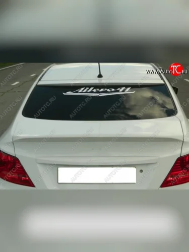 Козырёк на заднее стекло HS-3 Hyundai Solaris  RBr (2010-2014) седан дорестайлинг