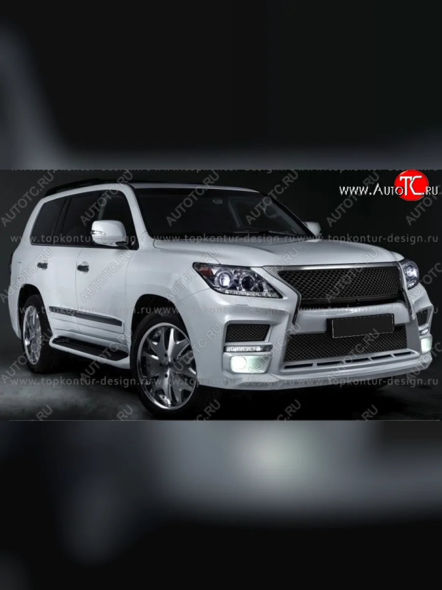 Решётка радиатора TopKontur Design  Lexus LX570 (2012-2015) J200  с доставкой в г. Керчь