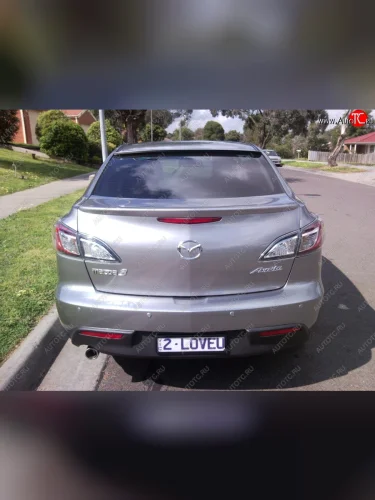 Козырёк на заднее стекло SPORT Mazda 3/Axela BK дорестайлинг седан (2003-2006)