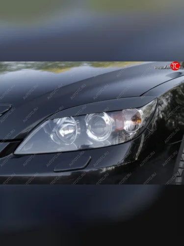 Реснички на фары SHORT STYLE Mazda 3/Axela BK дорестайлинг, хэтчбэк (2003-2006)