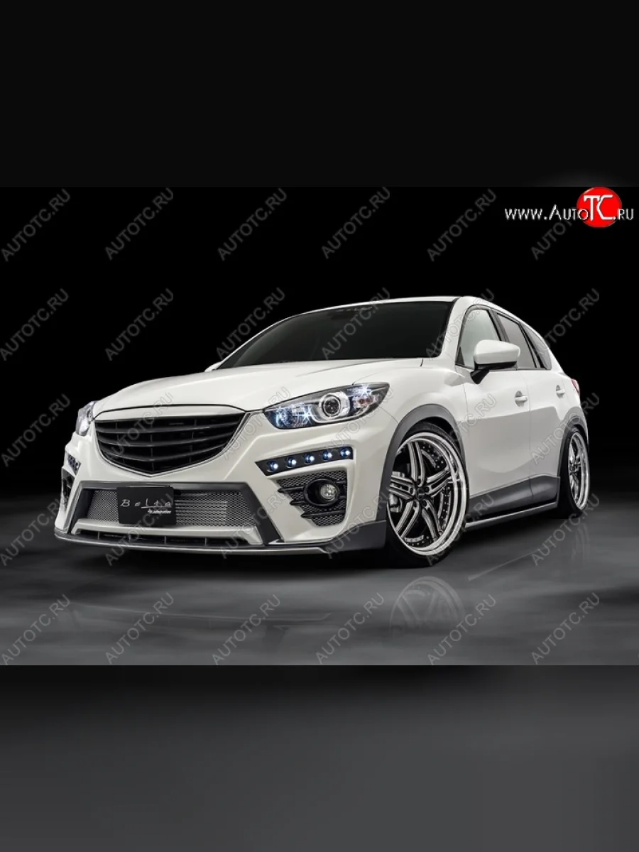 Передний бампер ADMIRATION BELTA Mazda CX-5 KE рестайлинг (2015-2017) (Неокрашенный)  с доставкой в г. Керчь