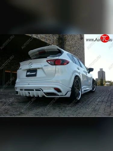 Накладка на задний бампер ROWEN Mazda CX-5 KE дорестайлинг (2011-2014)