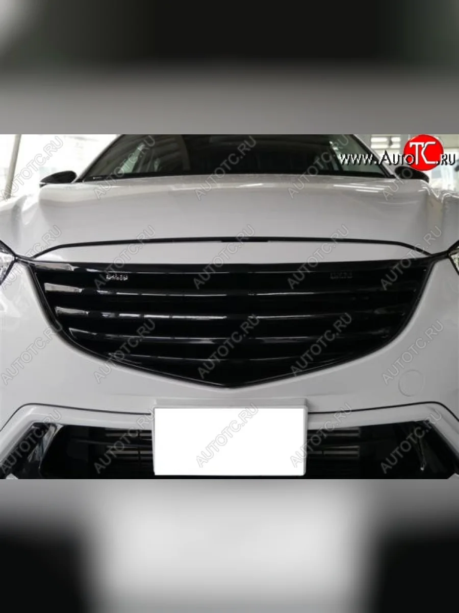 Решетка радиатора TOPLINE Mazda CX-5 KE рестайлинг (2015-2017) (Неокрашенная)  в Керчи Республика Крым