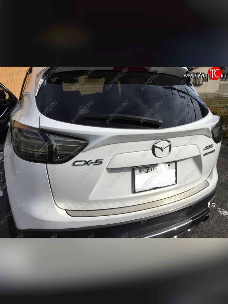 Спойлер TOPLINE Mazda CX-5 KE рестайлинг (2015-2017) (Неокрашенный)  в Самаре Самарской области