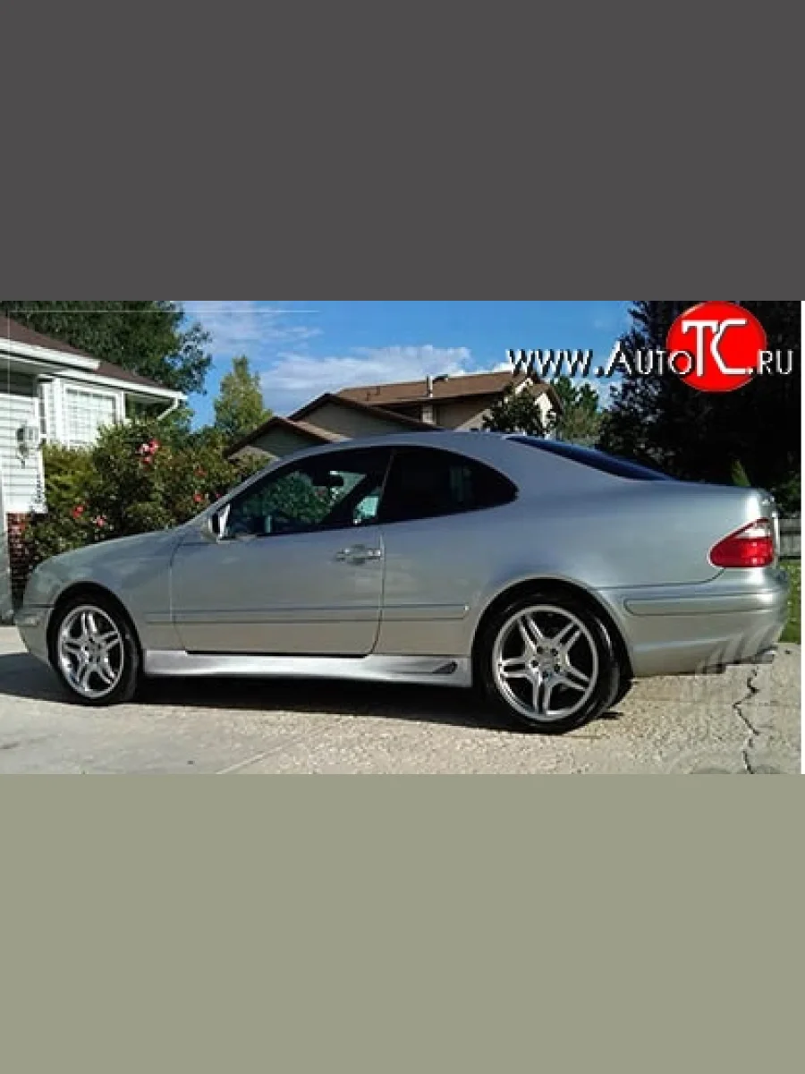 Пороги накладки Lorinser Mercedes-Benz CLK class W208 (1997-2002) (Неокрашенные)  в Самаре Самарской области