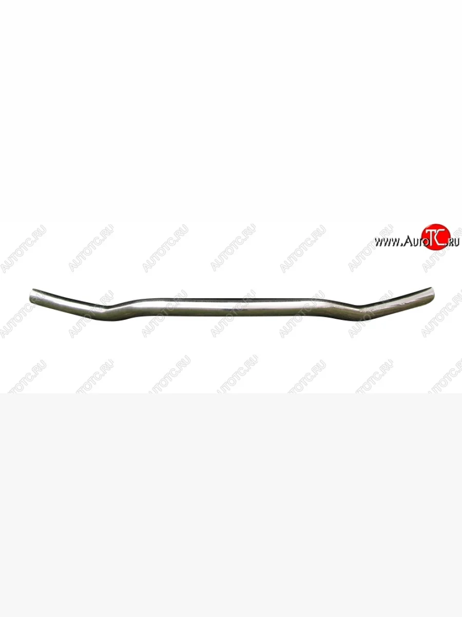 Защита переднего бампера из изогнутой трубы диаметром 57 мм Slitkoff Zotye T600 (2014-2021) (Цвет: нержавеющая полированная сталь)  в Воронеже Воронежской области