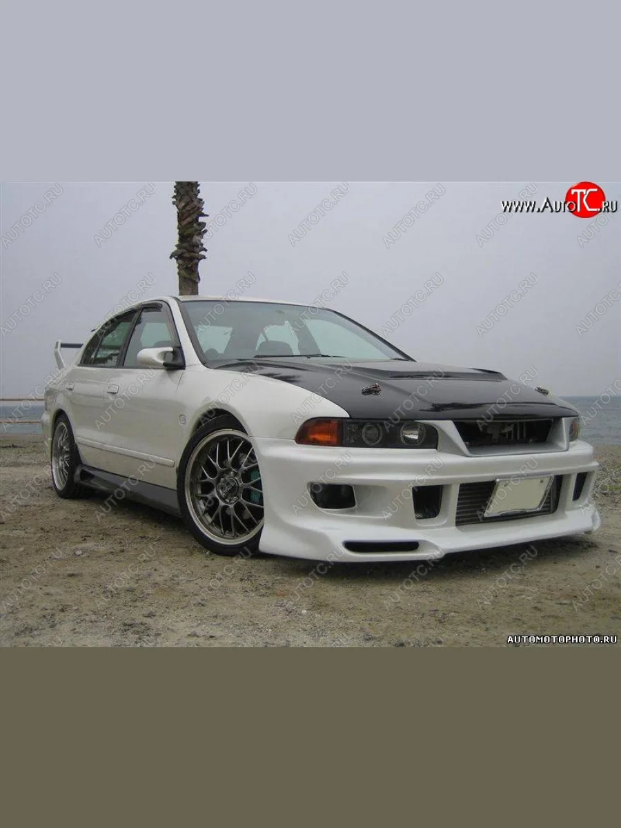 Решетка радиатора LIBERAL Mitsubishi Galant 8  дорестайлинг седан (1996-1998) (Неокрашенная)  в Перми Пермском крае