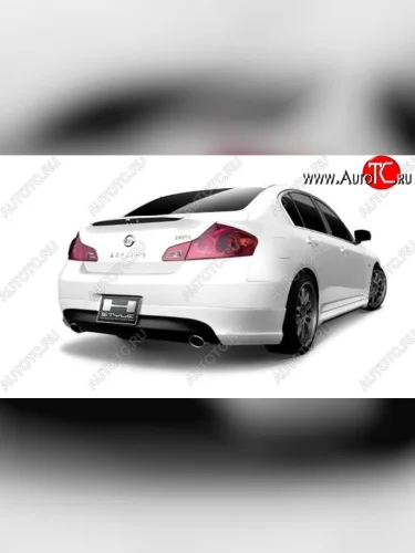 Накладка на задний бампер H-STYLE Nissan Skyline V36 (2006-2014)