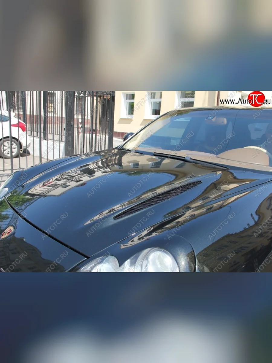 Пластиковый капот ENCO EXCLUSIVE Porsche Cayenne 955 (2002-2006) (Неокрашенный)  в Перми Пермском крае