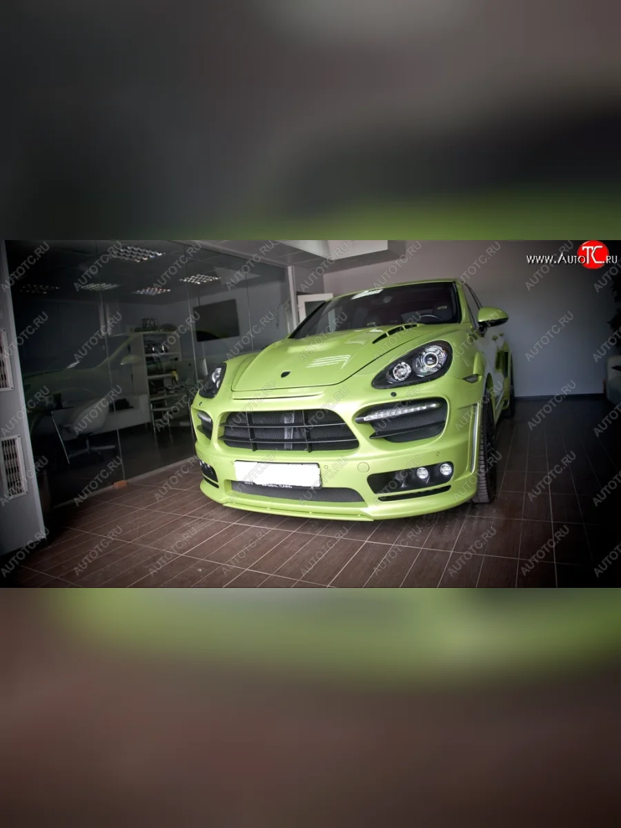 Пластиковый капот HAMANN EVO Porsche Cayenne 958 (2010-2014) (Неокрашенный)  в Самаре Самарской области